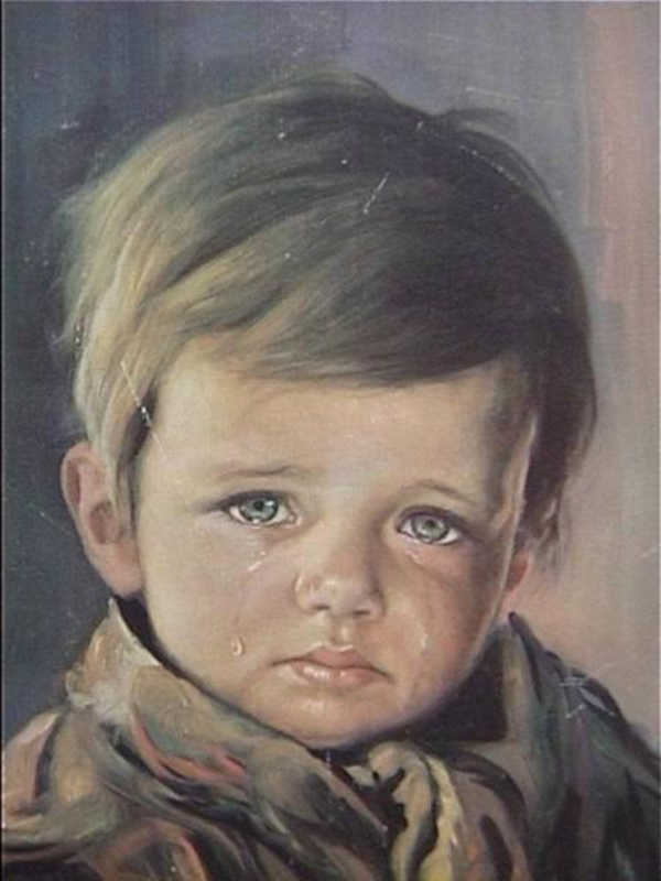 The Crying Boy (Cursed Painting)